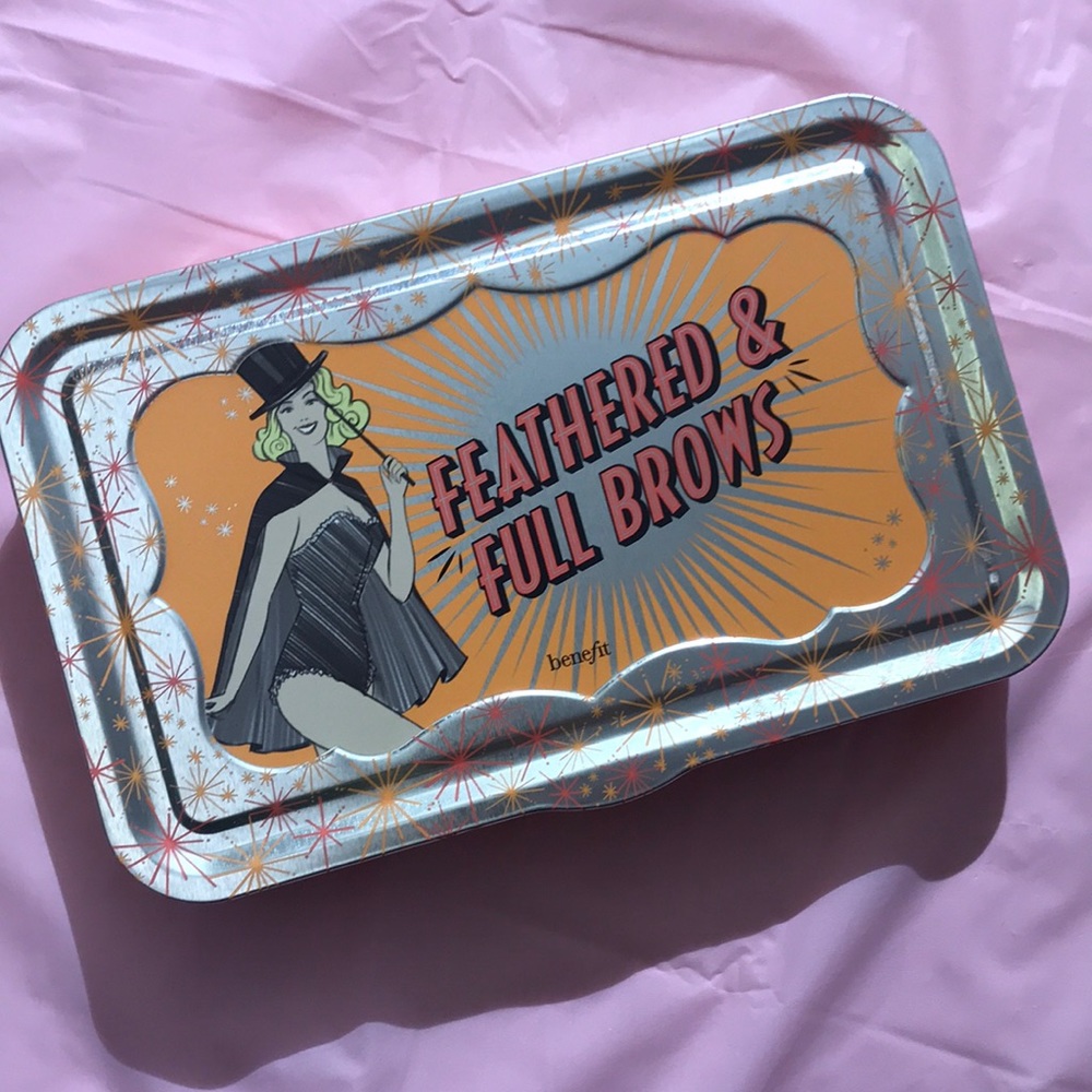 EMPTY Benefit feathered and full brows tin